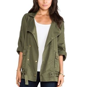Current/Elliott infantry/utility coat olive green